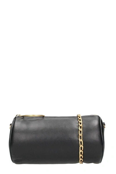 Shop Stella Mccartney Puffer Mini Shoulder Bag In Black