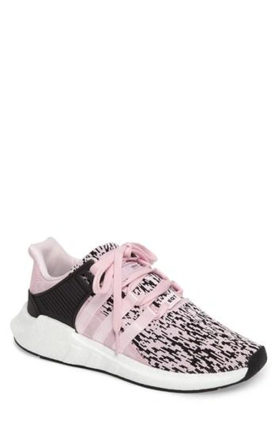 Shop Adidas Originals Eqt Support 93/17 Sneaker In Wonder Pink/ White