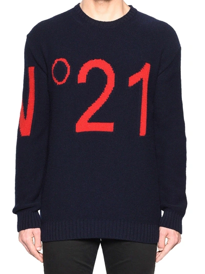 Shop N°21 Sweater In Blue
