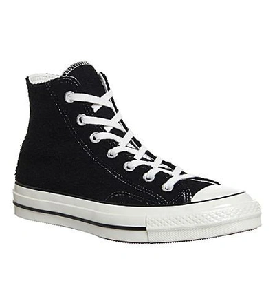 Shop Converse All Star 70 High-top Canvas Trainers In Black Egret