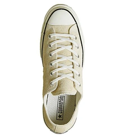 Shop Converse All Star Ox 70's Suede Low-top Trainers In Light Twine