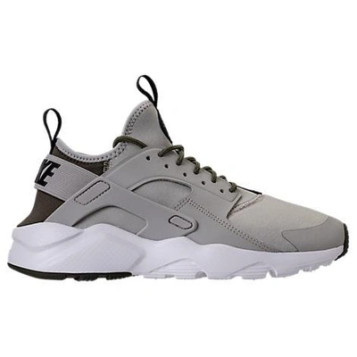 Shop Nike Men's Air Huarache Run Ultra Casual Shoes, Grey