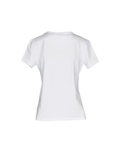 Shop Moschino Swim Moschino Woman T-shirt White Size Xl Cotton