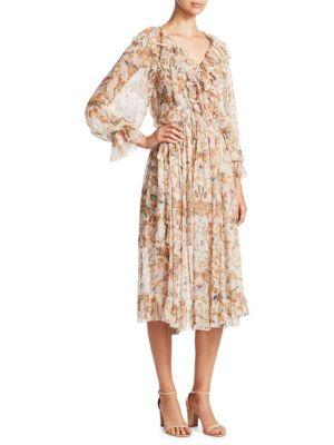 zimmermann painted heart sun midi dress