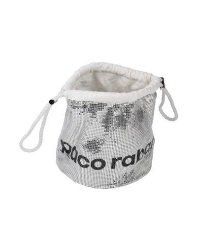 Shop Paco Rabanne Handbags In Silver