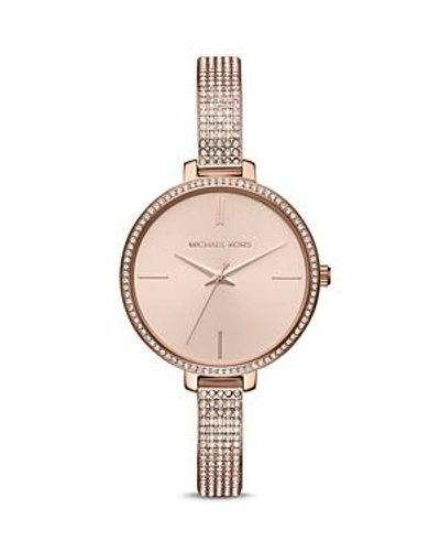 Shop Michael Kors Jaryn Watch, 36mm In Rose