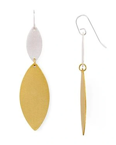 Shop Stephanie Kantis Breeze Earrings In Gold/silver