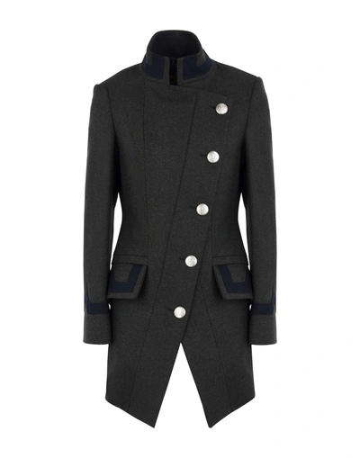 Shop Vivienne Westwood Anglomania Coat In Dark Green