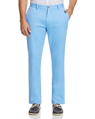 Shop Vineyard Vines Breaker Regular Fit Pants In Ocean Breeze