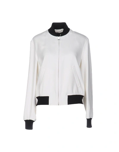 Shop Ralph Lauren Bomber In White