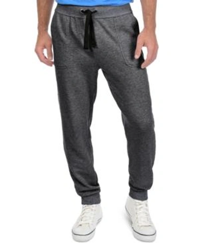 Shop 2(x)ist Athleisure Men's Terry Jogger Sweatpants In Black Heather