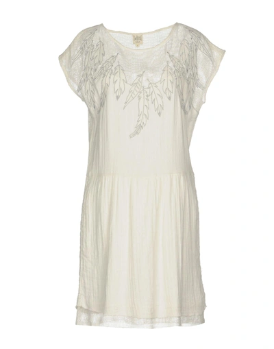 Shop Swildens Short Dress In Ivory