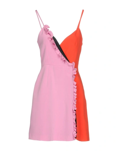 Shop Fausto Puglisi Short Dress In Pink