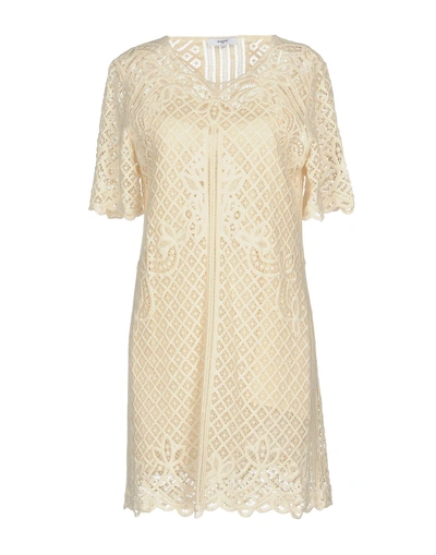 Shop Suncoo Short Dress In Ivory