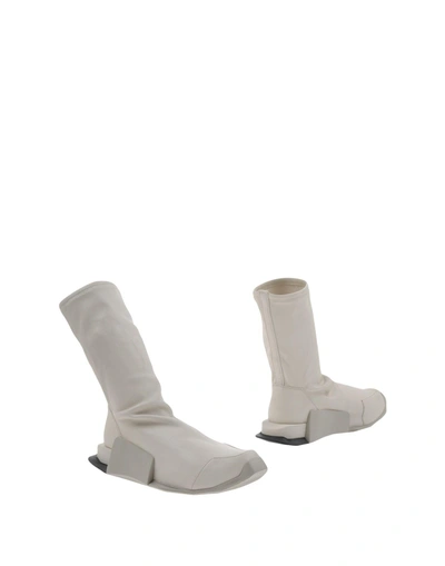 Shop Adidas Originals Ankle Boots In Ivory