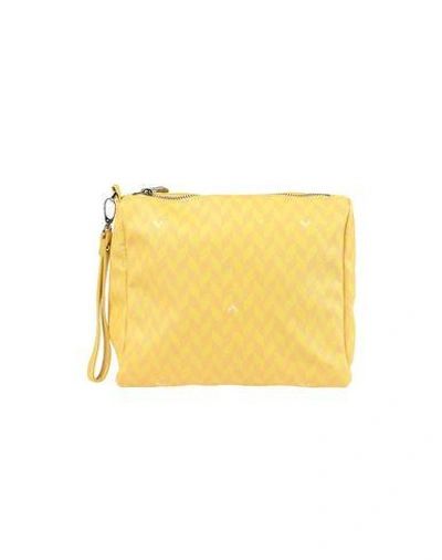 Shop Mia Bag Beauty Cases In Yellow