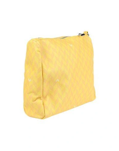 Shop Mia Bag Beauty Cases In Yellow