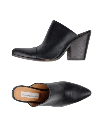 Shop Golden Goose Mules And Clogs In Black