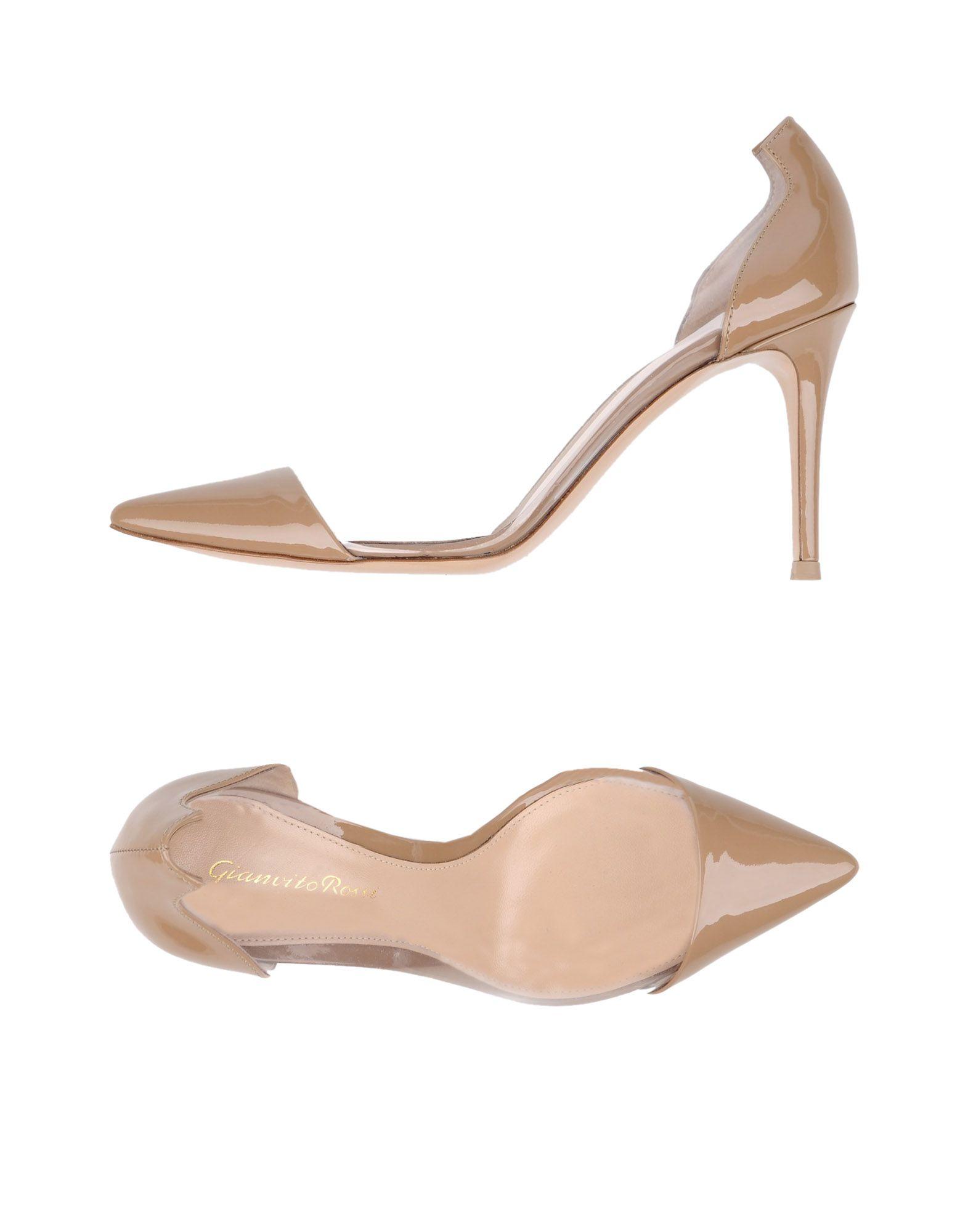Gianvito Rossi Pumps In Light Brown ModeSens