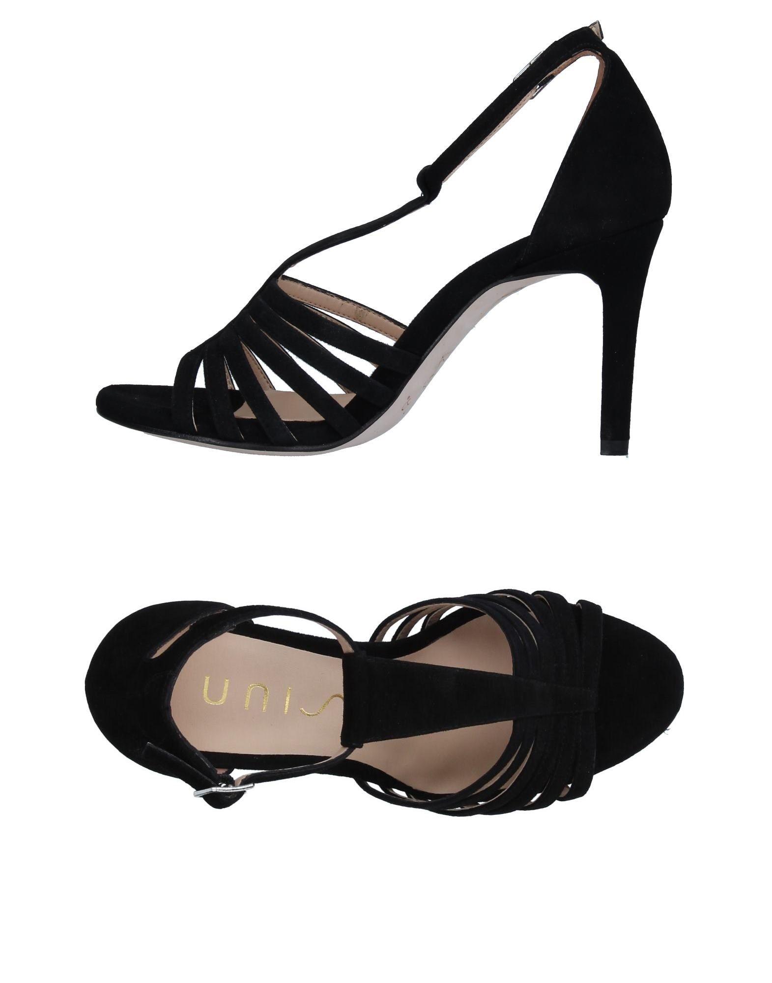 unisa black sandals