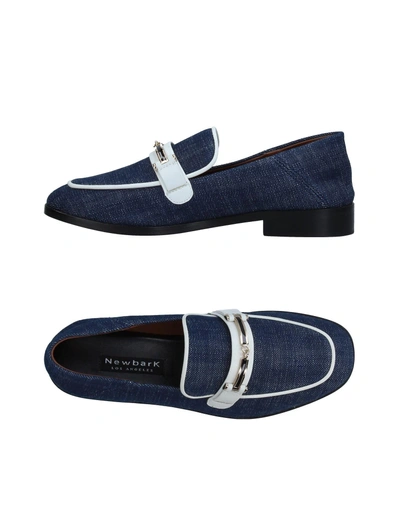 Shop Newbark Loafers In Blue