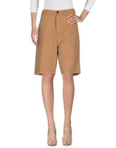 Shop Barena Venezia Shorts & Bermuda In Khaki