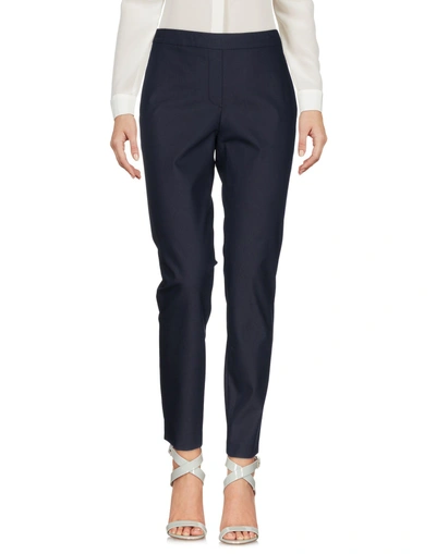 Shop Theory Pants In Dark Blue
