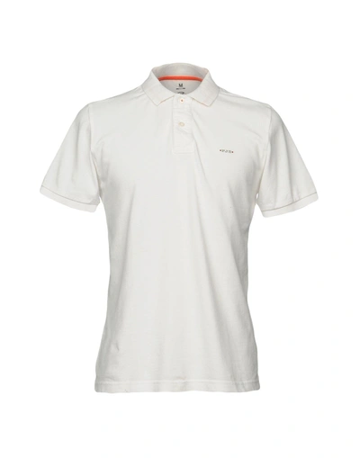 Shop Parajumpers Polo Shirt In White