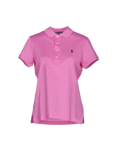 Shop Ralph Lauren Polo Shirt In Pink