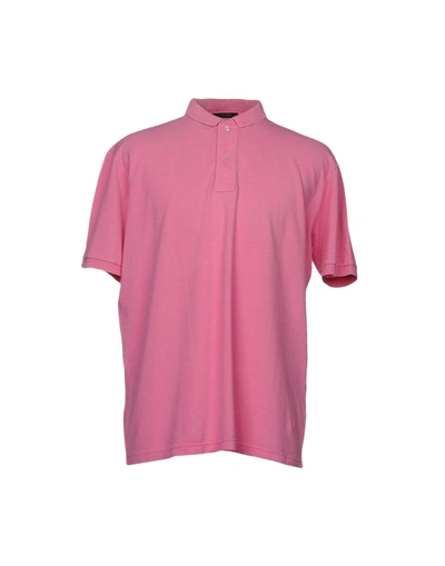 Shop Gran Sasso Polo Shirts In Pink