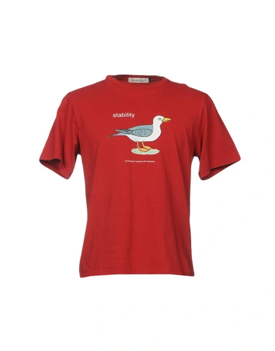Shop Undercover T-shirts In Red