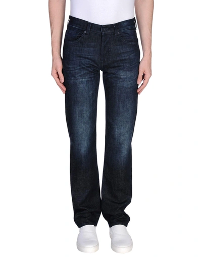 Shop 7 For All Mankind Denim Pants In Blue