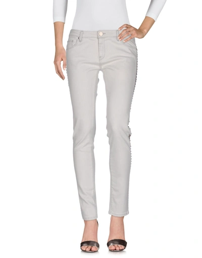 Shop Pinko Jeans In Light Grey