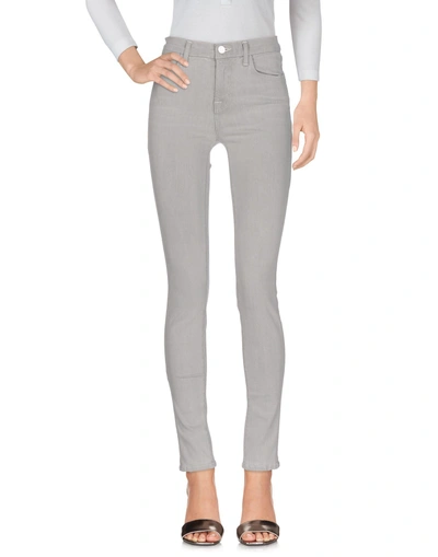 Shop J Brand Denim Pants In Grey
