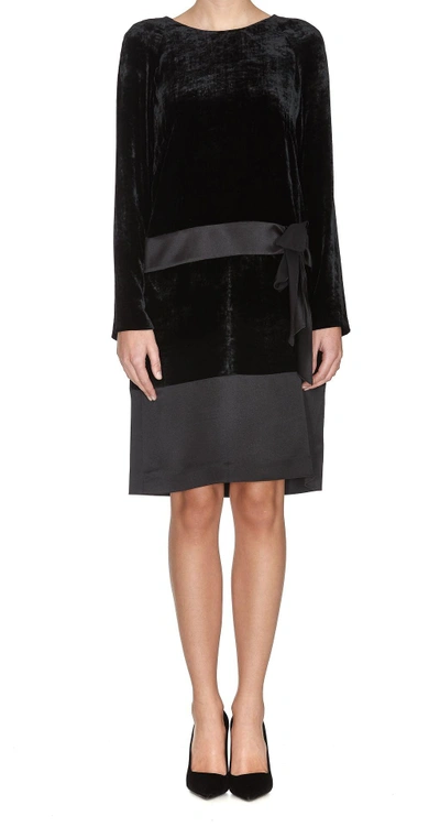 Shop Alberta Ferretti Dress In Black