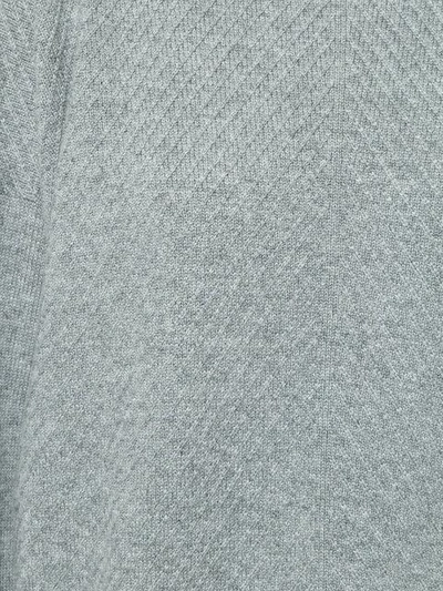 Shop Barrie Troisieme Dimension Cashmere Turtleneck Pullover - Grey