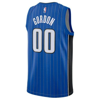Shop Nike Men's Orlando Magic Nba Aaron Gordon Icon Edition Connected Jersey In Blue