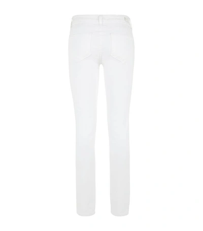 Shop Paige Skyline Ankle Peg Skinny Jean In White