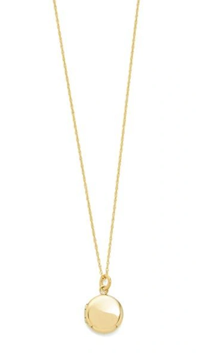 Shop Blanca Monros Gomez 14k Gold Keepsake Locket Necklace