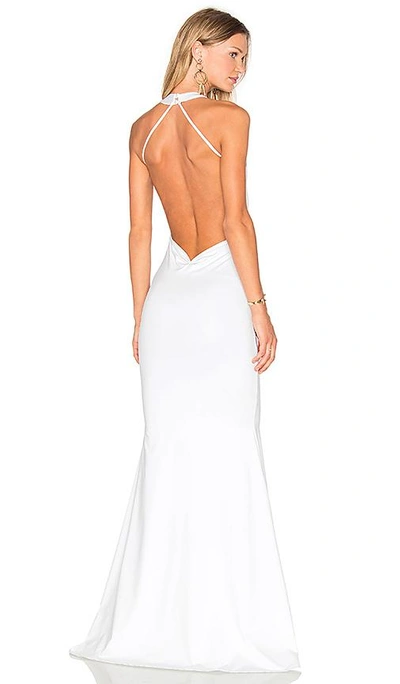 Shop Lurelly Rubis Gown In White