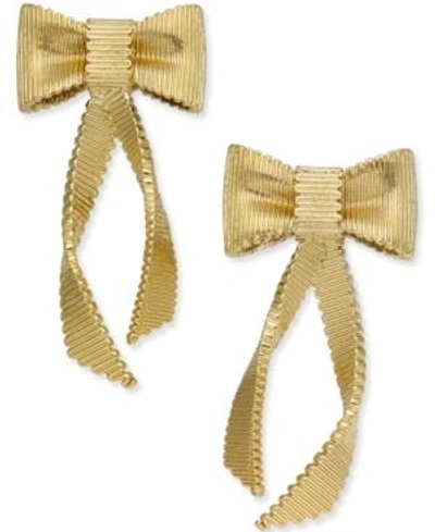 Kate Spade All Wrapped Up Statement Drop Earrings In Gold | ModeSens
