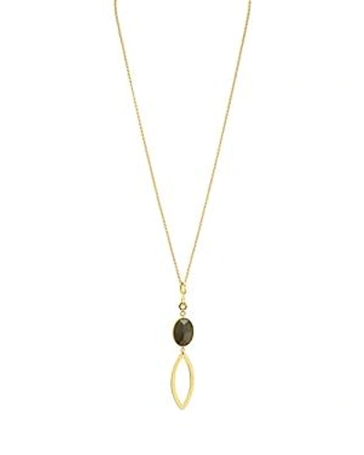 Shop Stephanie Kantis Reveal Necklace, 34 In Gold/green