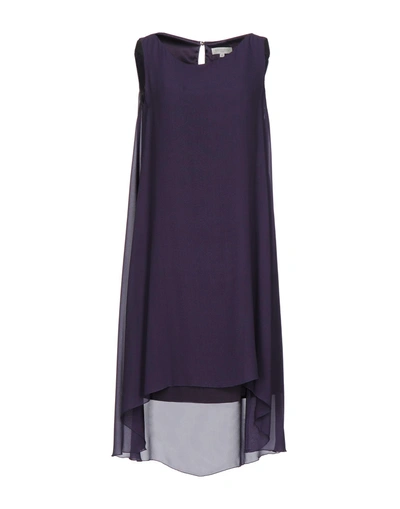 Shop Antonelli Short Dress In Mauve