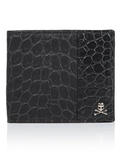 Shop Philipp Plein Pocket Wallet "james"