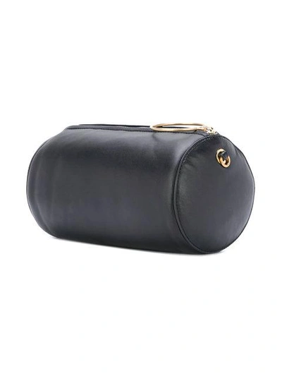 Shop Stella Mccartney Mini Bubble Shoulder Bag - Black