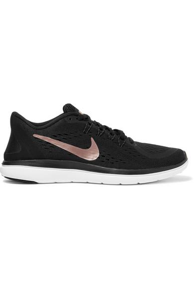 nike flex run 2017 women's black