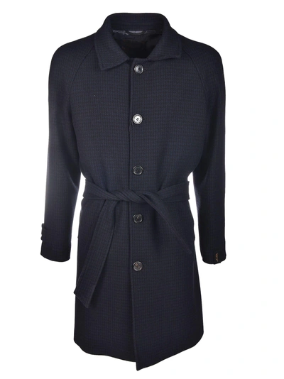 Palto Bartolomeo Coat In Navy Blue