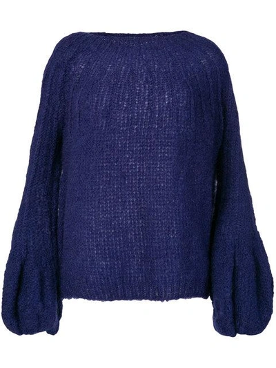 Shop Oneonone Dense Sweatshirt - Purple In Pink & Purple