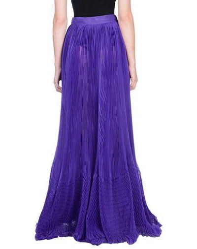 Shop Dsquared2 Maxi Skirts In Purple