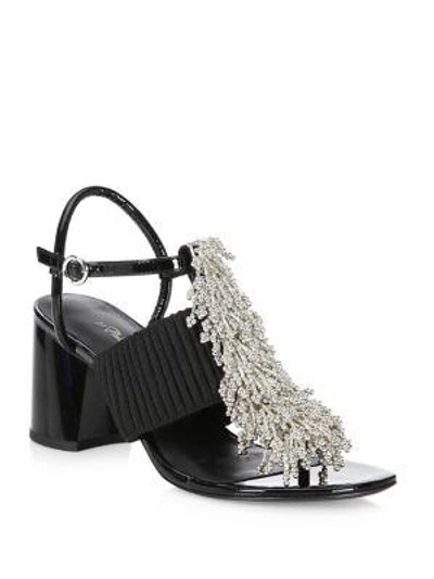 Shop 3.1 Phillip Lim / フィリップ リム Beaded Ankle Strap Sandals In Black